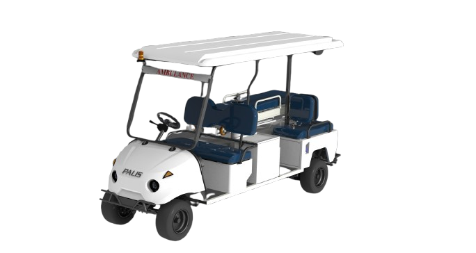 Front View of Palis Eco Vehicles Amubalance Buggy