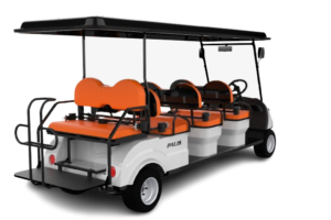 Palis 8-Seater Electric Passenger Cart Rear View